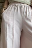 Jo Jo Quirky Hopsack Crop Pant Antique Rose